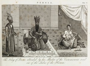 Kongen av Persia, ca 1810-1829 av Unbekannt