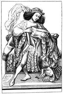 Ridderen, 1466, 1870 av Unbekannt