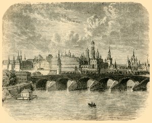 Kreml, Moskva, 1890. av Unbekannt