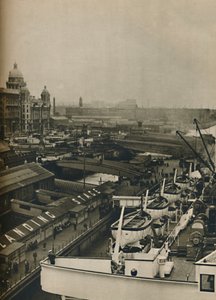 Landingsstadiet i Liverpool, 1936 av Unbekannt