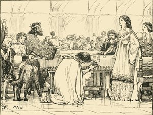 The Last Banquet of Alboin, c570AD, 1890. av Unbekannt