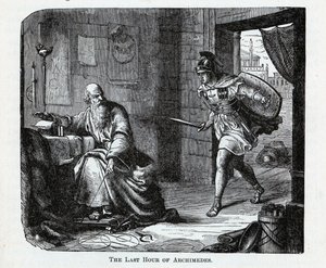 Arkimedes siste time, 1882 av Unbekannt