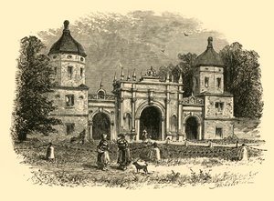 The Lodge, Burghley Park, 1898. av Unbekannt
