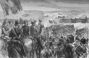 The March Past, c1880 av Unbekannt