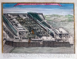 The Marly Machine, 1700-tallet av Unbekannt