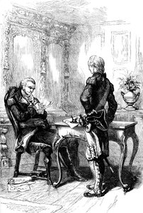 The Marquis de Lafayette med George Washington, c1775-1781 c1880 av Unbekannt