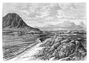 Marsha-passet, nord for Kandahar, Afghanistan, 1895 av Unbekannt