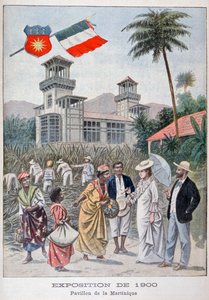 Martinique-paviljongen på verdensutstillingen i 1900, Paris, 1900 av Unbekannt