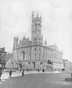 Frimurertempelet, Philadelphia, USA, ca 1900. av Unbekannt