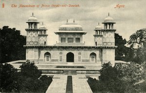 Mausoleet til prins Itmad-ood-Dowlah. Agra. av Unbekannt