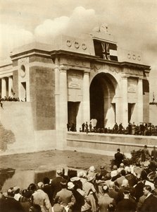Menin-porten avdukes, Ypres, Belgia, 24. juli 1927, 1935. av Unbekannt