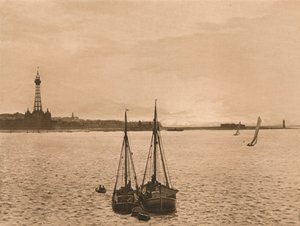 The Mersey i New Brighton, 1902 av Unbekannt