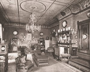 The Morning Room, Clarence House, London, 1894. av Unbekannt