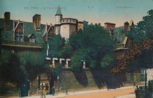 Musée de Cluny Cluny-museet, Paris, ca 1920 av Unbekannt