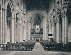 The Nave, Ripon-katedralen, 1904 av Unbekannt