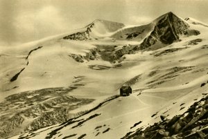 Neue Prager Hütte, Grossvenediger-fjellet, Tyrol, Østerrike, c1935. av Unbekannt