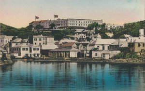 The New St. George Hotel, St. Georges, Bermuda, tidlig på 1900-tallet. av Unbekannt