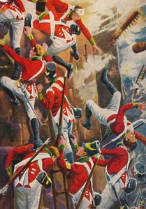 Northumberland Fusiliers. Storming av vollene til San Vincente, 1939 av Unbekannt