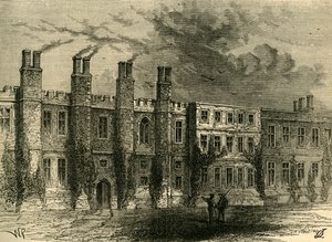 The Old Chelsea Manor House, c1876. av Unbekannt