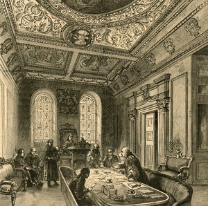 The Old Court of Aldermen, Guildhall, 1897. av Unbekannt
