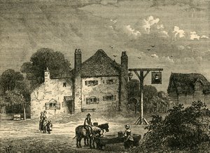 Den gamle mors rødhette, i 1746, c1876. av Unbekannt