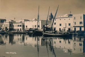 Den gamle havnen i Bizerta, Tunisia, 1936 av Unbekannt
