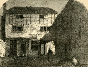 Den gamle røde løven, fra fronten, c1872. av Unbekannt