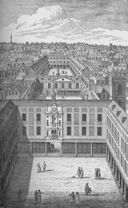 Old St. Thomass Hospital i Bermondsey, som erstattet de tidligere klosterbygningene i 1701, av Unbekannt