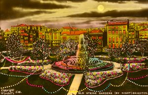 The Old Steine Gardens, Brighton, Sussex, c1940 av Unbekannt
