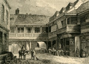 The Old Tabard Inn, c1878. av Unbekannt