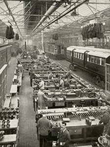 Overhalingen av underjordisk rullende materiell eid av London Passenger Transport, 1935-36. av Unbekannt