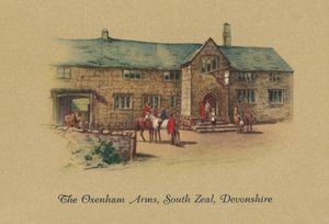 The Oxenham Arms, South Zeal, Devonshire, 1939 av Unbekannt