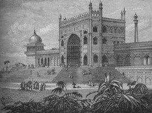 Palasset i Delhi, c1880 av Unbekannt