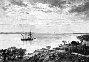 Parana-elven, Sør-Amerika, 1895 av Unbekannt