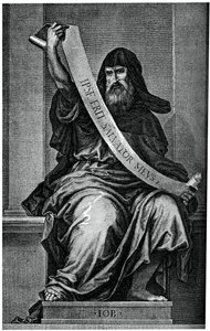 Patriarken Job, 1400-tallet, 1870 av Unbekannt