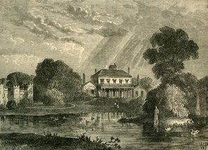 Paviljongen, Hans Place, i 1800, c1876. av Unbekannt