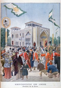 Den persiske paviljongen på verdensutstillingen i 1900, Paris, 1900 av Unbekannt