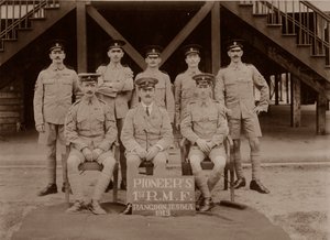 Pionerene til de første kongelige Munster Fusiliers, Rangoon, Burma, 1913. av Unbekannt