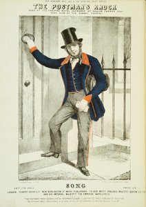 The Postmans Knock c1855. av Unbekannt