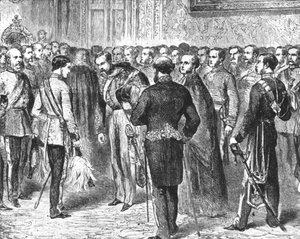 Prinsen av Wales holder sitt første løfte, 18. februar 1863, 1901. av Unbekannt