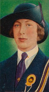 The Princess Royal, president for Girl Guide Association, 1935 av Unbekannt