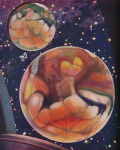 Den røde planeten studert gjennom det moderne teleskopet, c1935 av Unbekannt