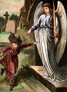 De røde skoene, eventyr av Hans Christian Andersen, c1880 av Unbekannt