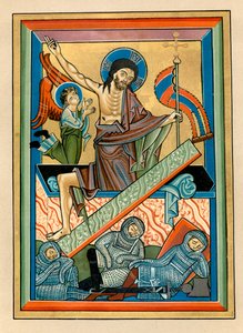 Oppstandelsen, c1240 av Unbekannt