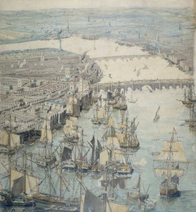 Rhinebeck-panoramaet, c1807 av Unbekannt