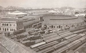 Rio de Janeiro-terminalen til sentraljernbanen i Brasil, 1914 av Unbekannt