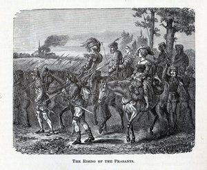 The Rising of the Peasants, 1882 av Unbekannt