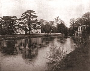 The River Nadder, Wilton House, Wiltshire, 1894. av Unbekannt
