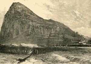 The Rock of Gibraltar, 1890. av Unbekannt