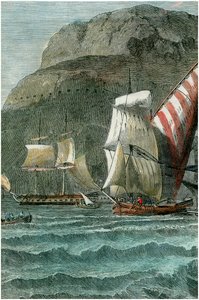 The Rock of Gibraltar, c1880 av Unbekannt